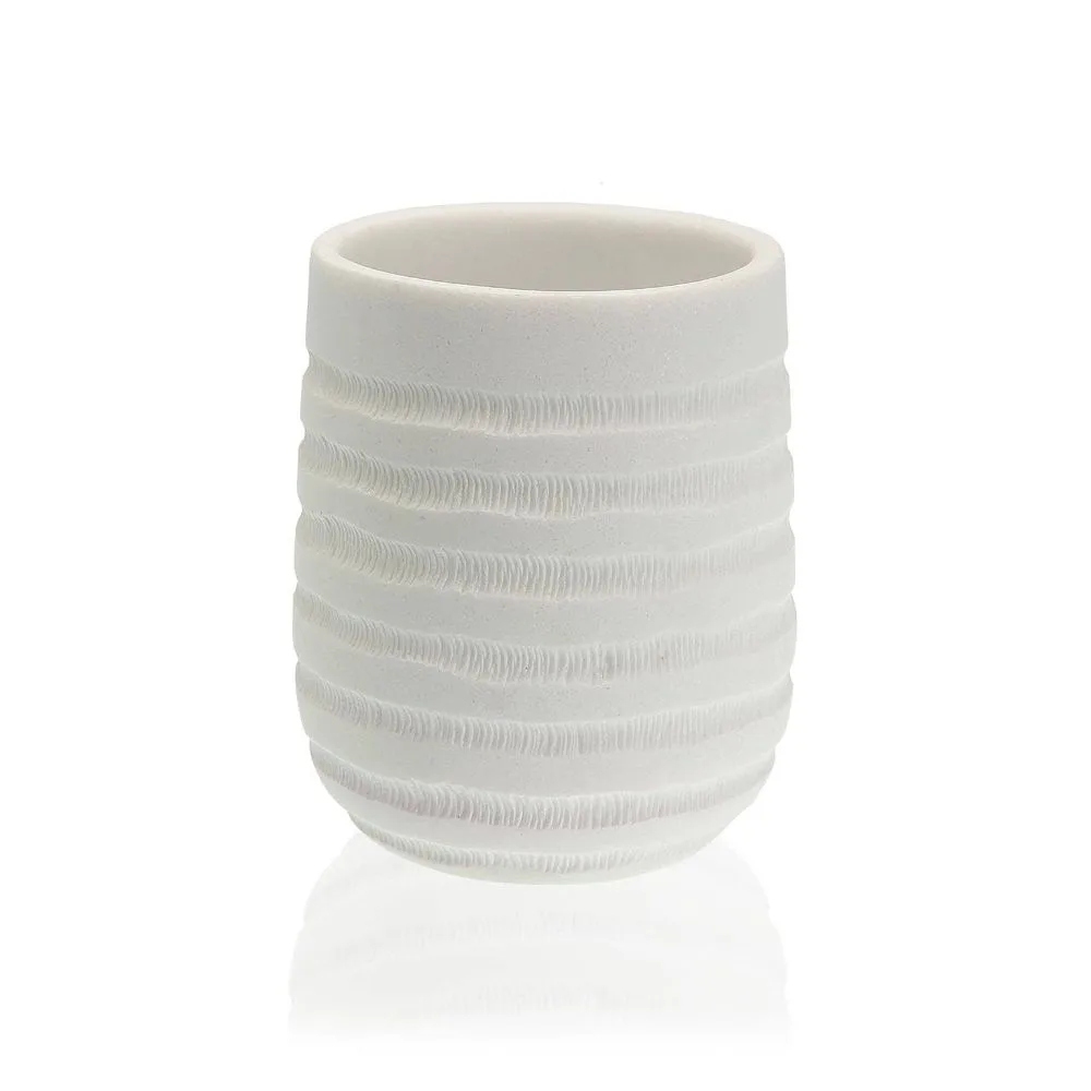 Vaso baño blanco resina modelo Marquin