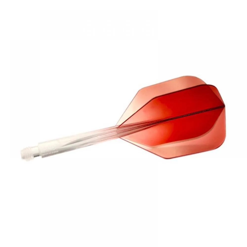  Plumas Condor Axe Shape Gradation Rojo S 21.5mm 3 Uds. 