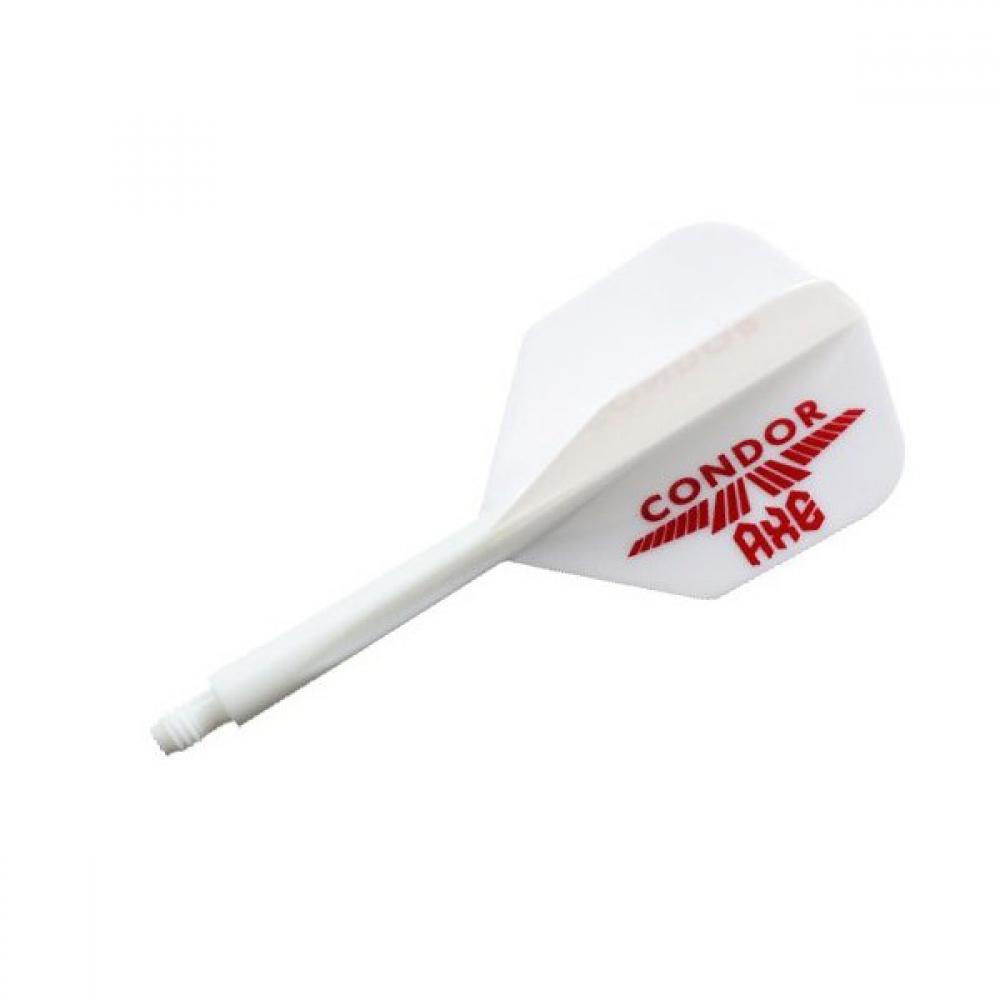  Plumas Condor Axe Shape Blanca Logo L 33.5mm 3 Uds. 