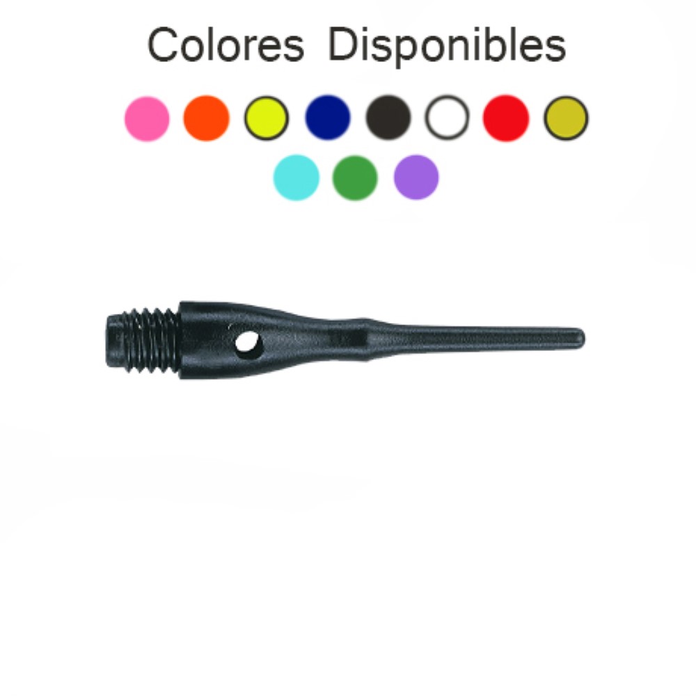 Puntas Dardo Unicorn Darts Contour 2ba 27mm 100unid.