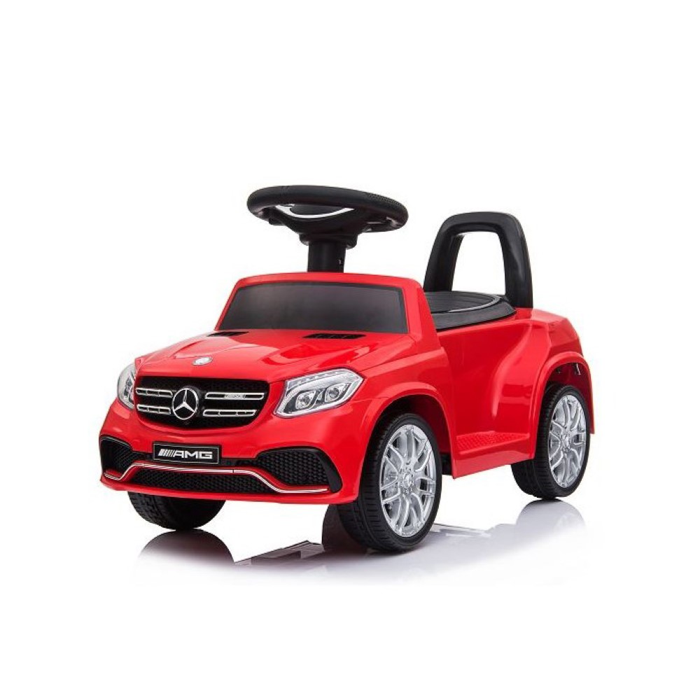 Coche eléctrico Mercedes GLS-63 Rojo con radio control