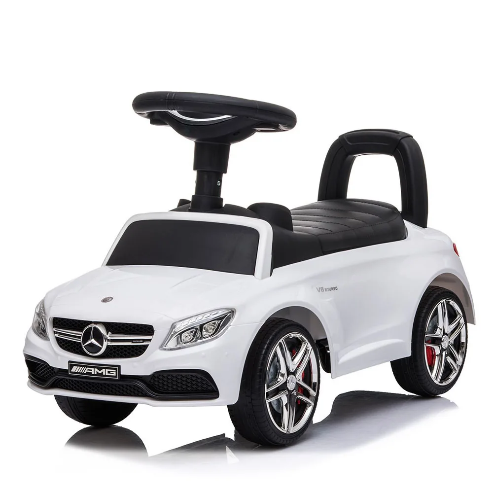 Correpasillos Mercedes AMG C63 coupé blanco para niños