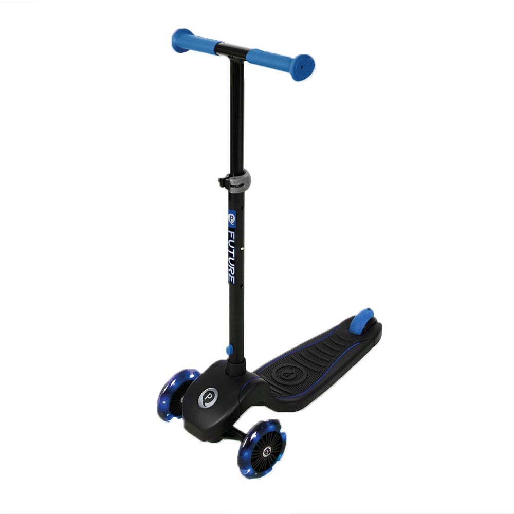 Patinete Future Scooter Azul de Qplay con Luces Led