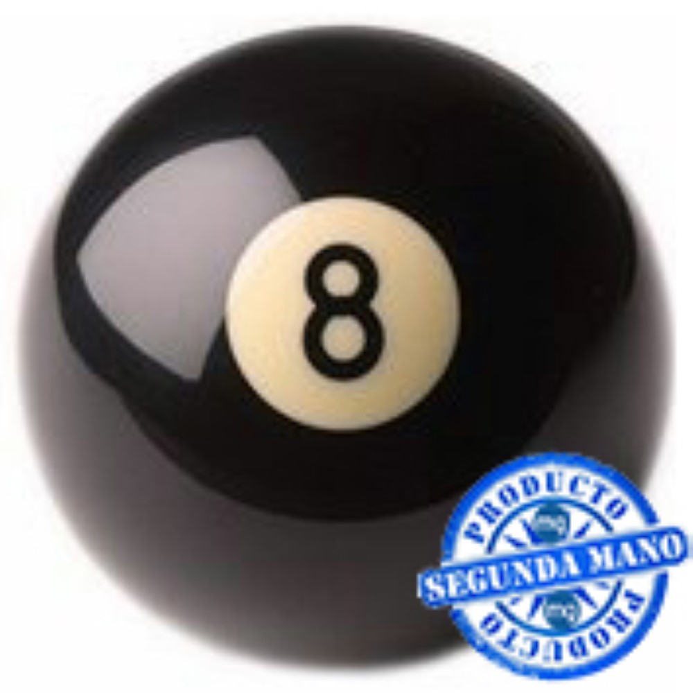 Bola Billar nº8 Segunda Mano