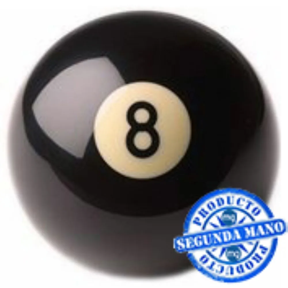 Bola Billar nº8 Segunda Mano
