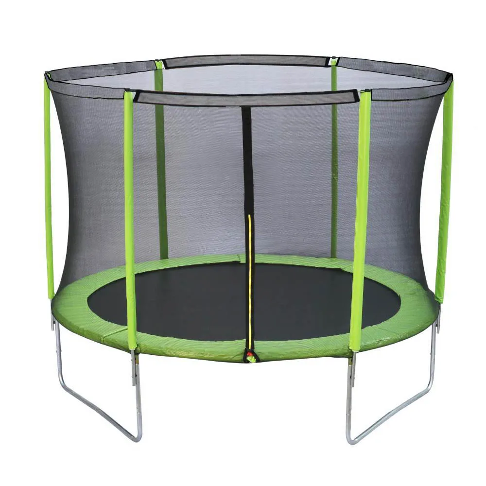 Cama elástica Force 305 con red, escalera y anclajes