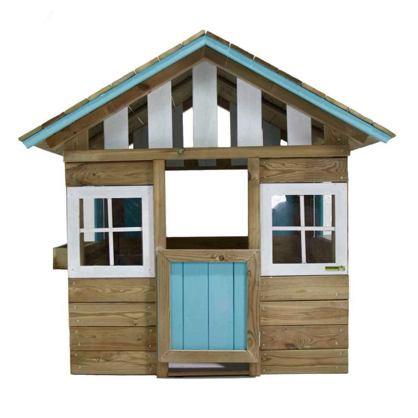 Casita infantil de madera Masgames Lollipop azul