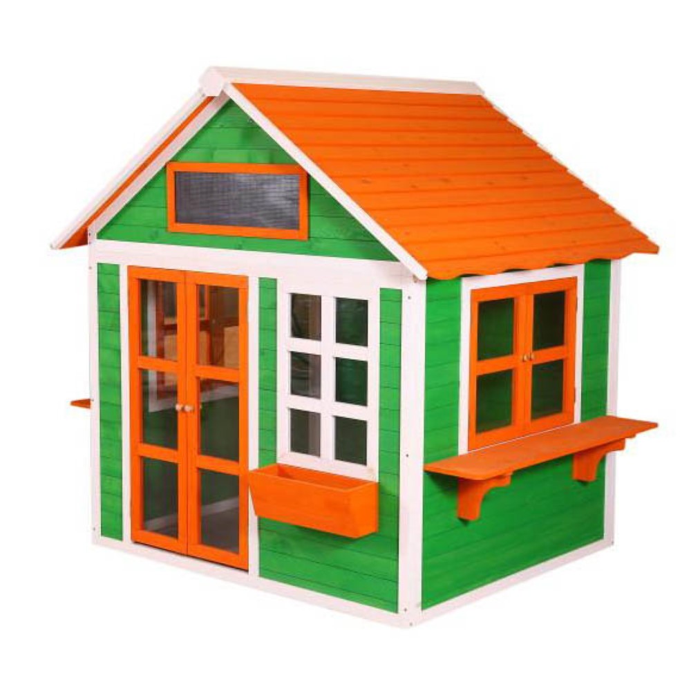 Casita infantil de madera MASGAMES Flam