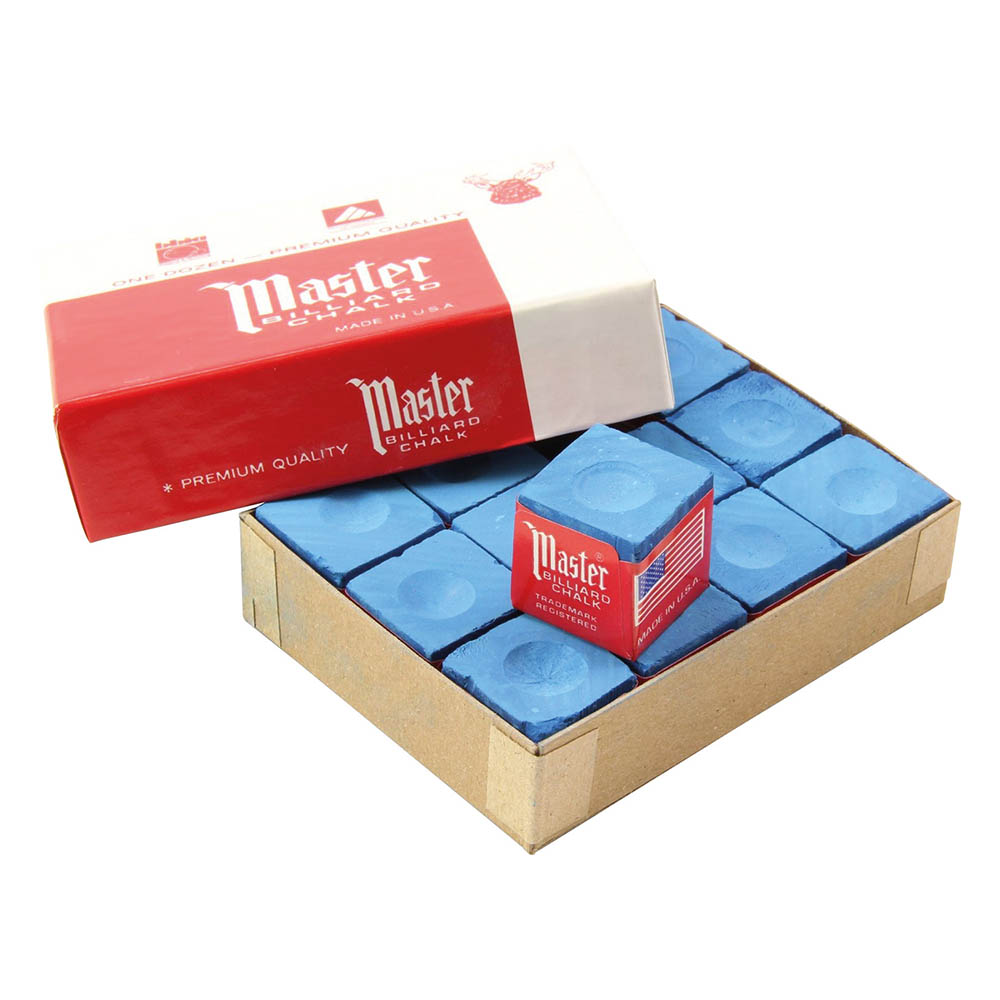 Tiza Billar Master Sky 12 unid