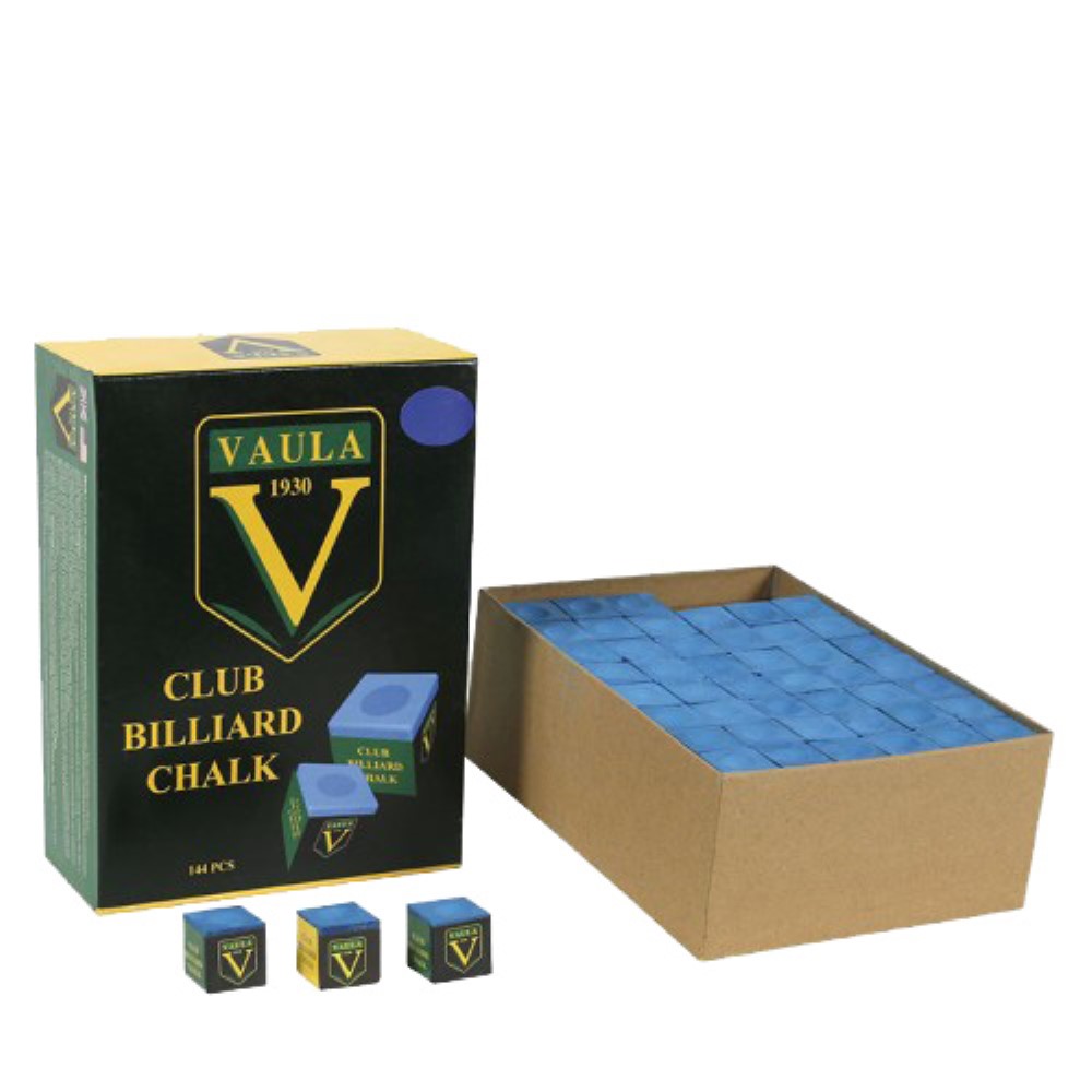 Tiza Billar Vaula Gesso Nir Super Pro Azul 144 unid.