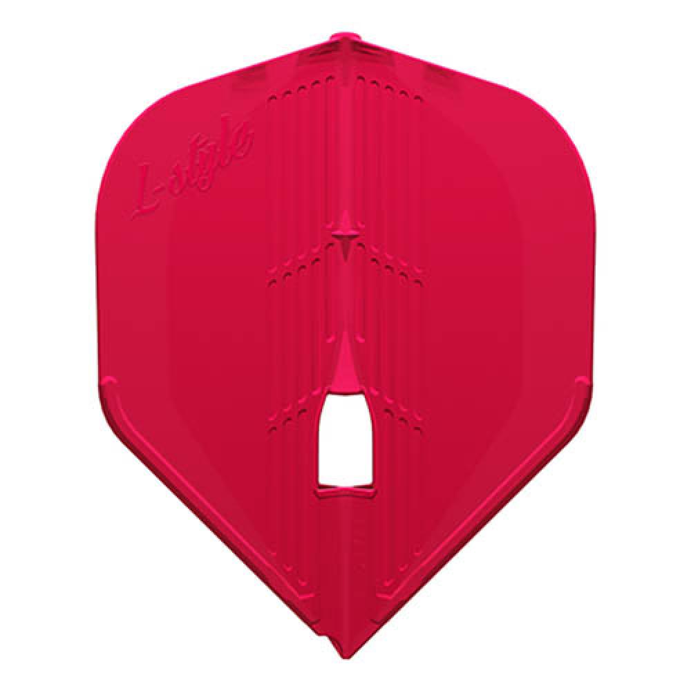  Plumas L-Style Kami L1 Pro Standard Flights Rojo 