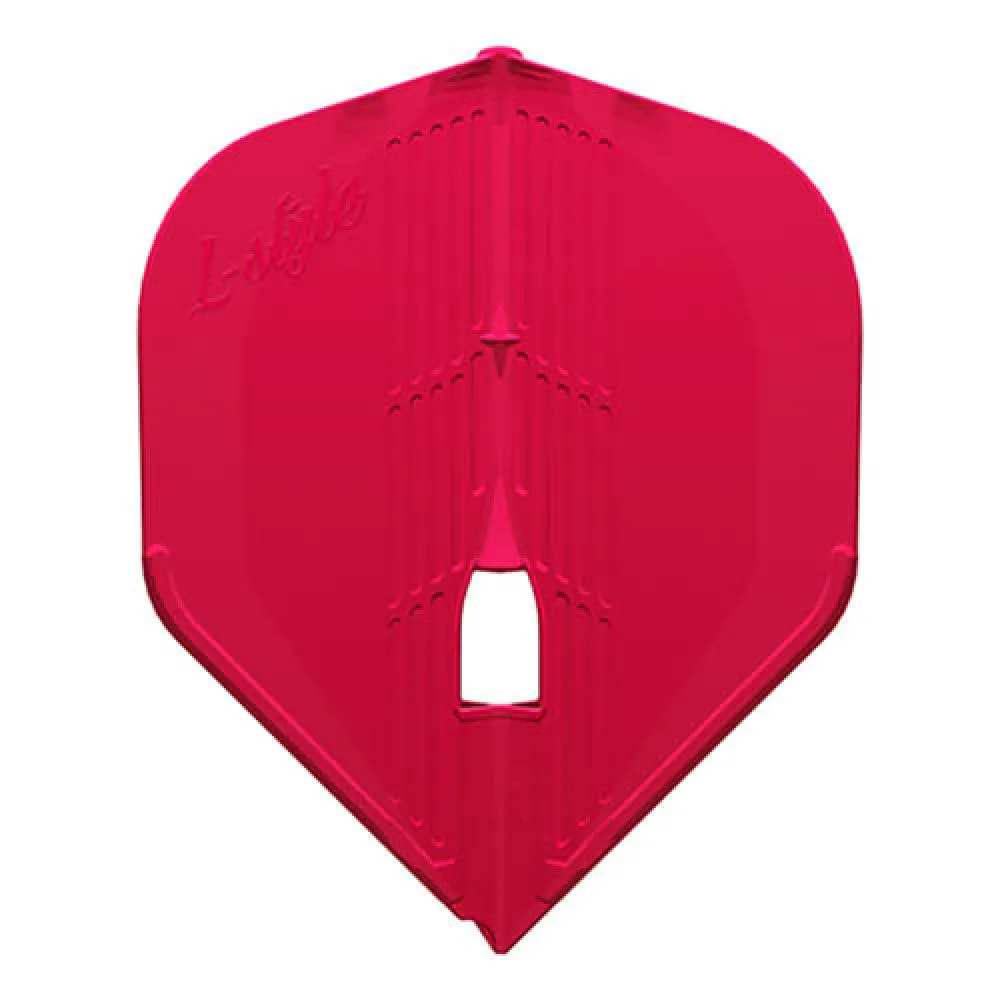  Plumas L-Style Kami L1 Pro Standard Flights Rojo 