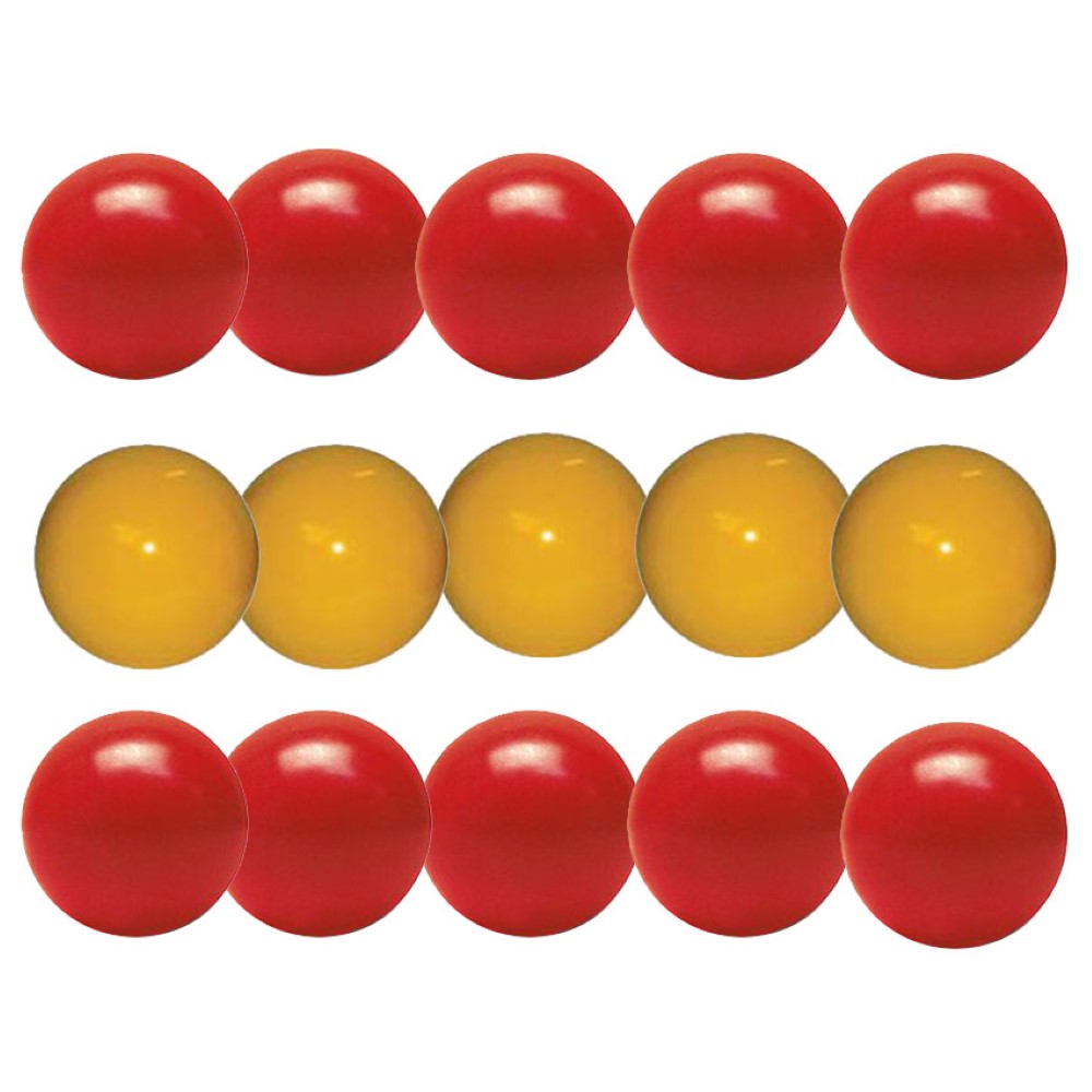 Pack Bola futbolin Superdura España 36g gramos 34mm 15 unidades