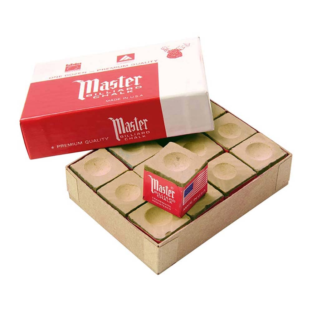 Tiza Billar Master Gold 12 unid