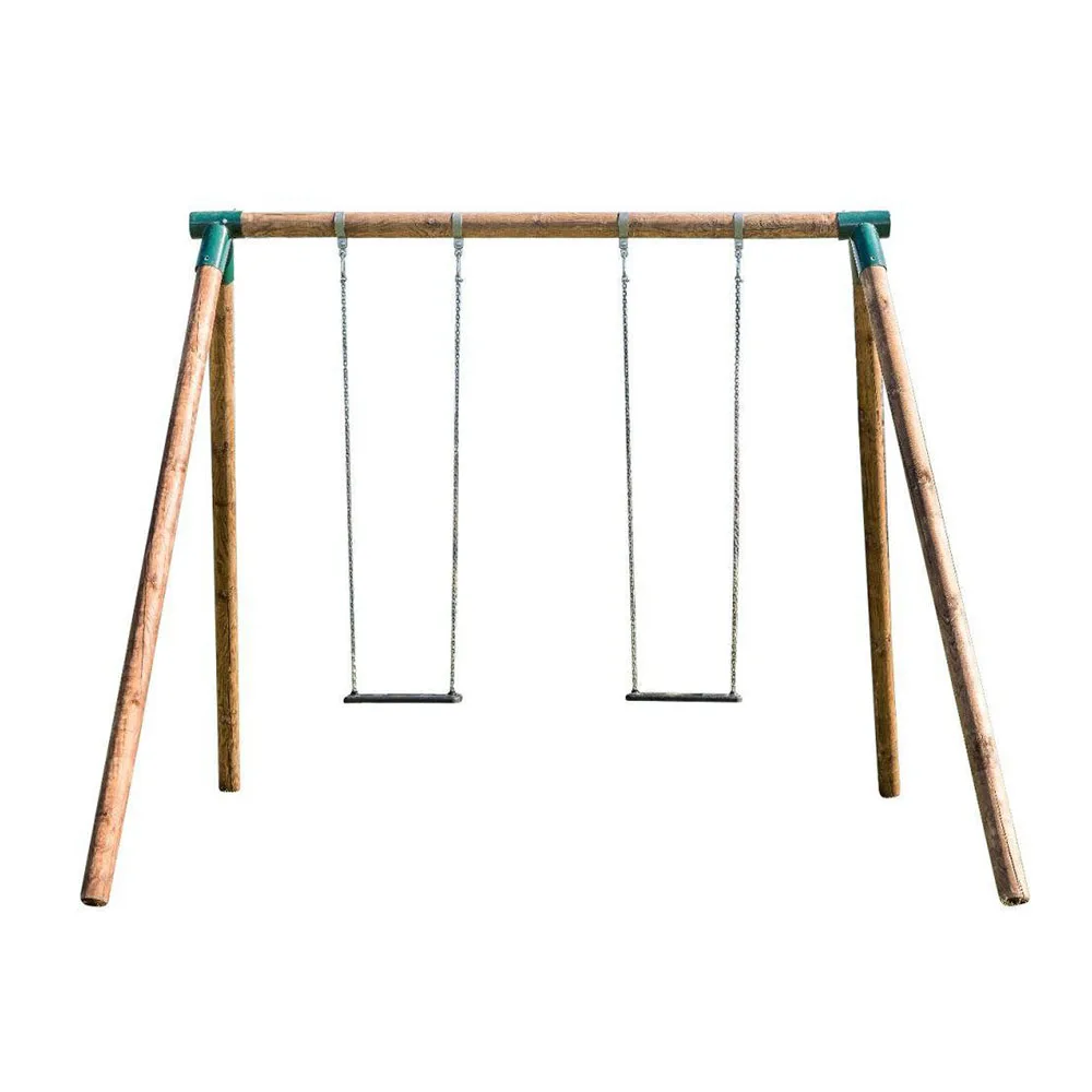 Columpio Doble Masgames Fuji Adultos Asientos Cadenas Ver 2