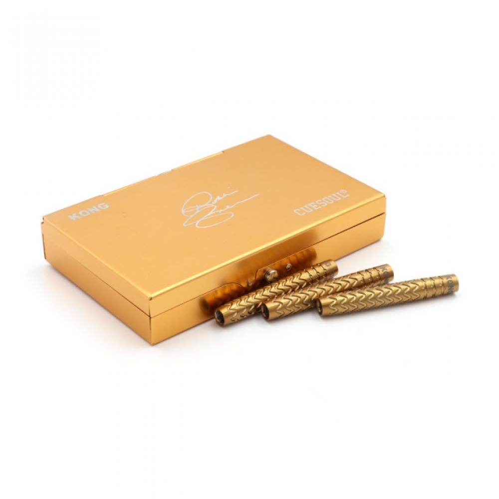  Dardos Cuesoul Darts Robbie Green Kong Gold Titanium Nitrite 20g 90% 