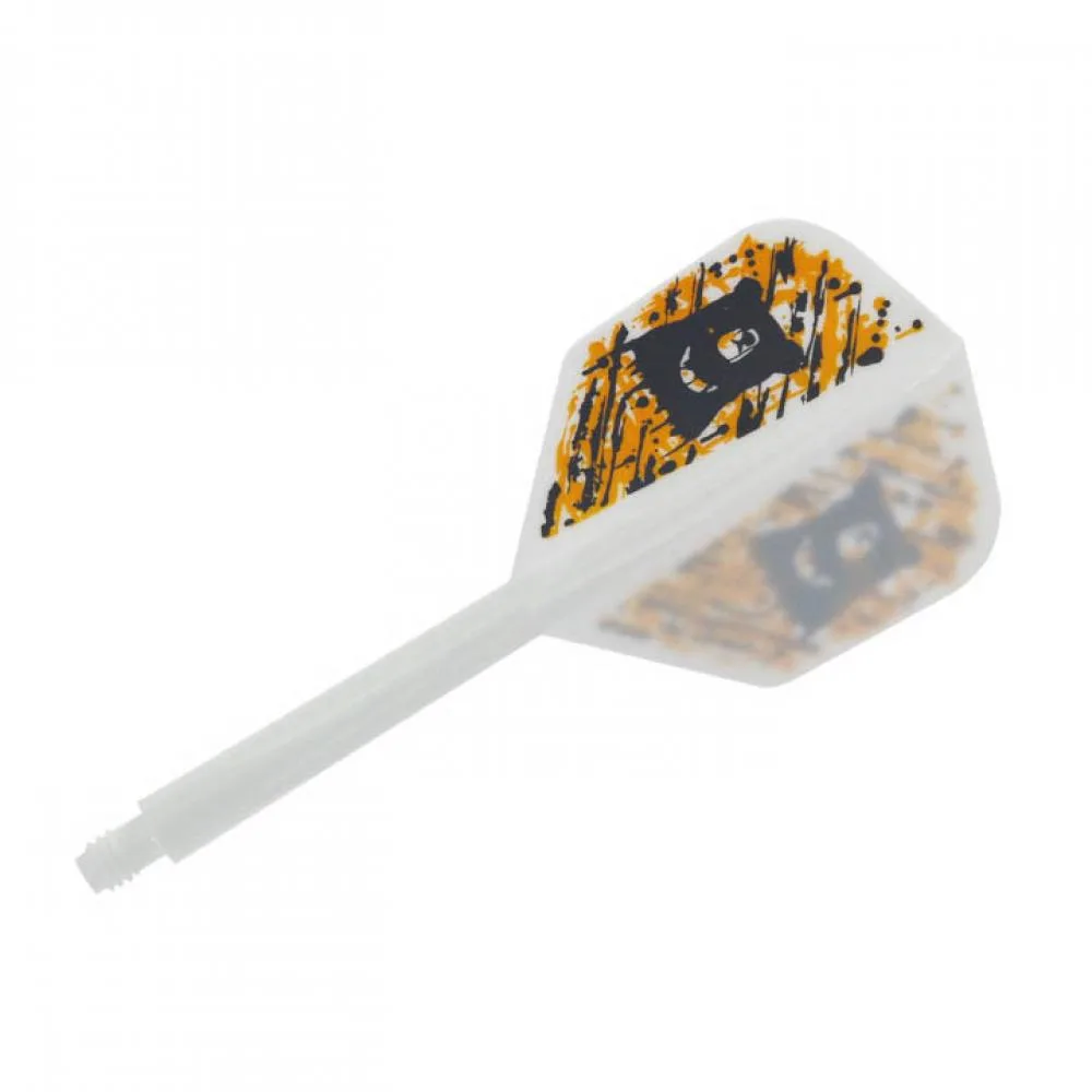 Ailettes Condor Axe Splash Bear Shape White S 21.5m 3 Pcs.