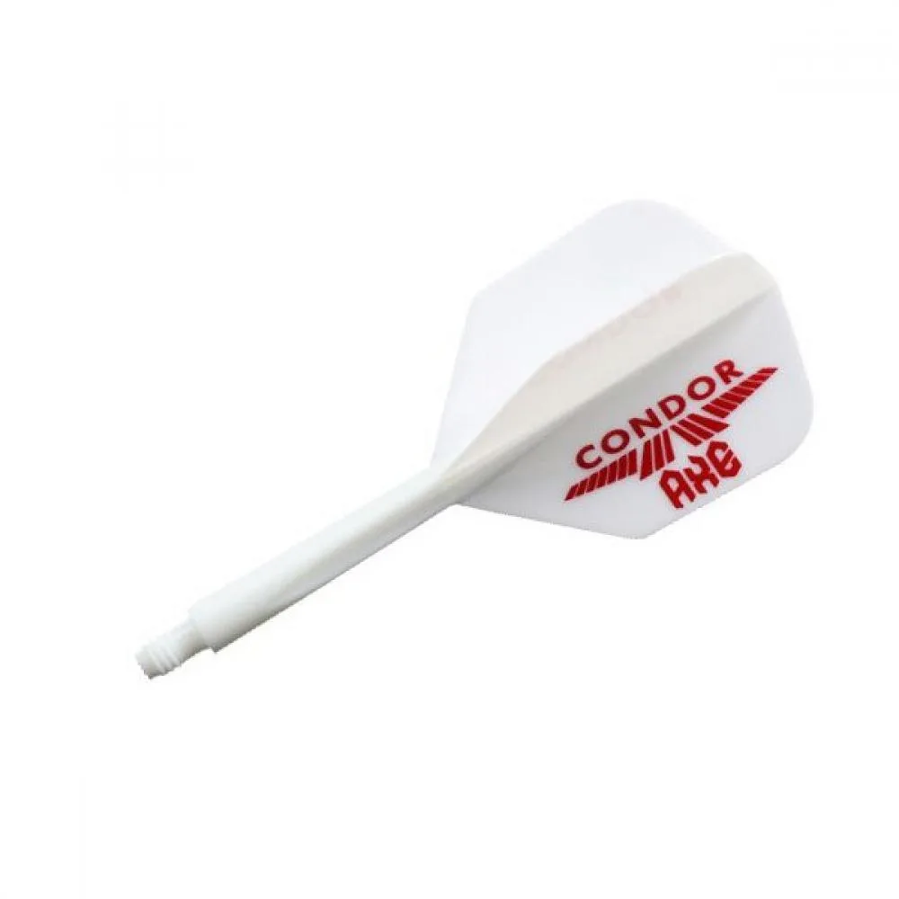  Plumas Condor Axe Shape Blanca Logo M 27.5mm 3 Uds. 