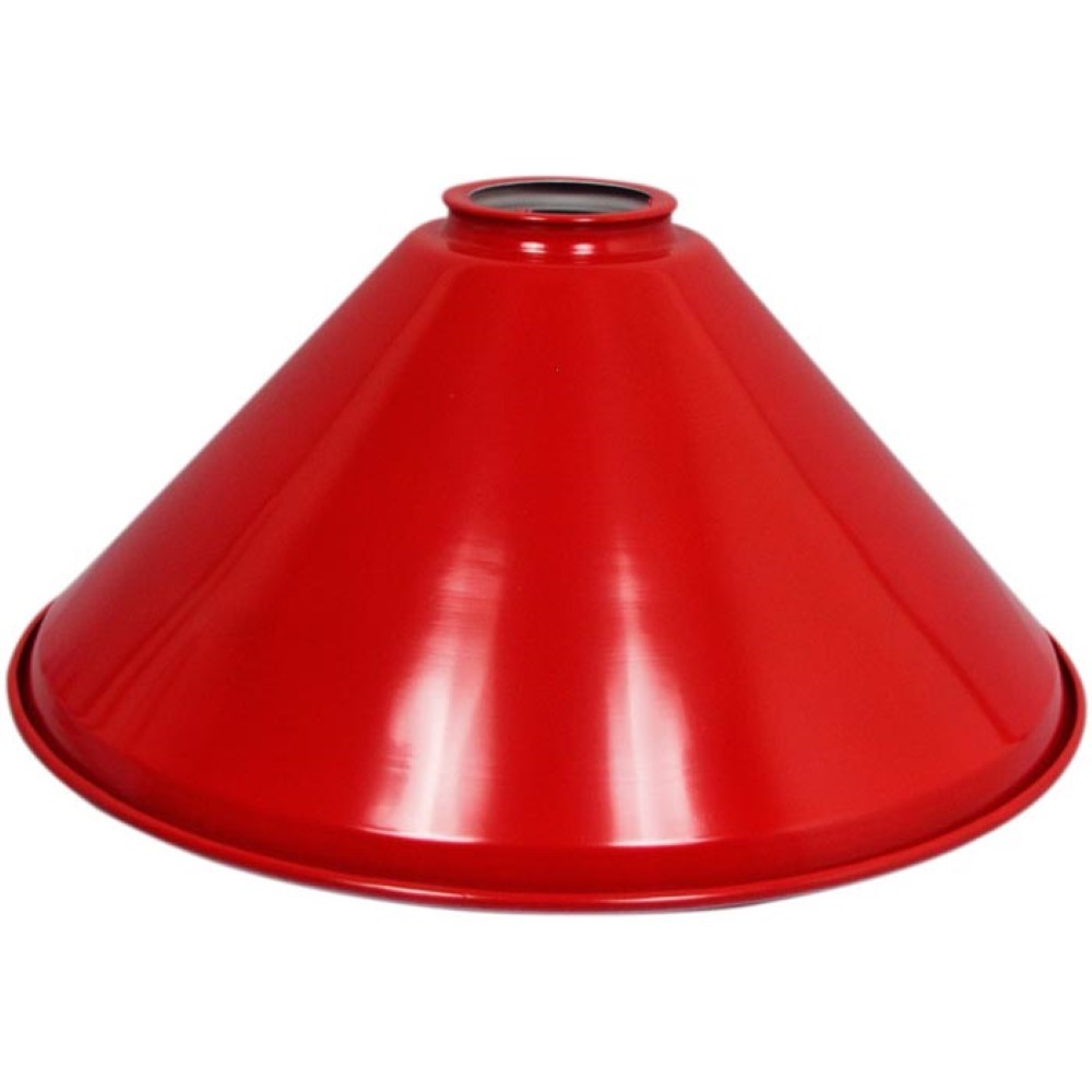 Tulipa Lámpara Billar 1 Unidad Rojo