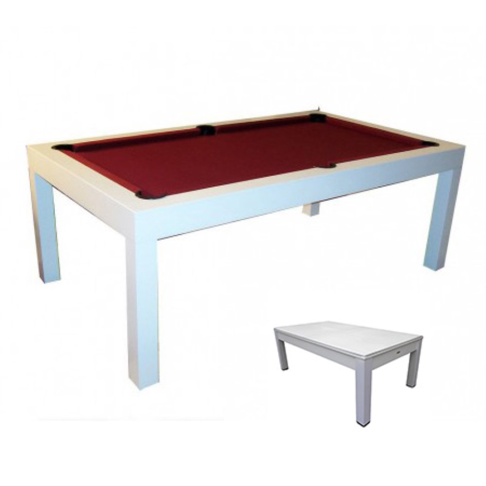 Billar Americano Modelo Esparta Lacado + Tapa Mesa 5-6-7 ft