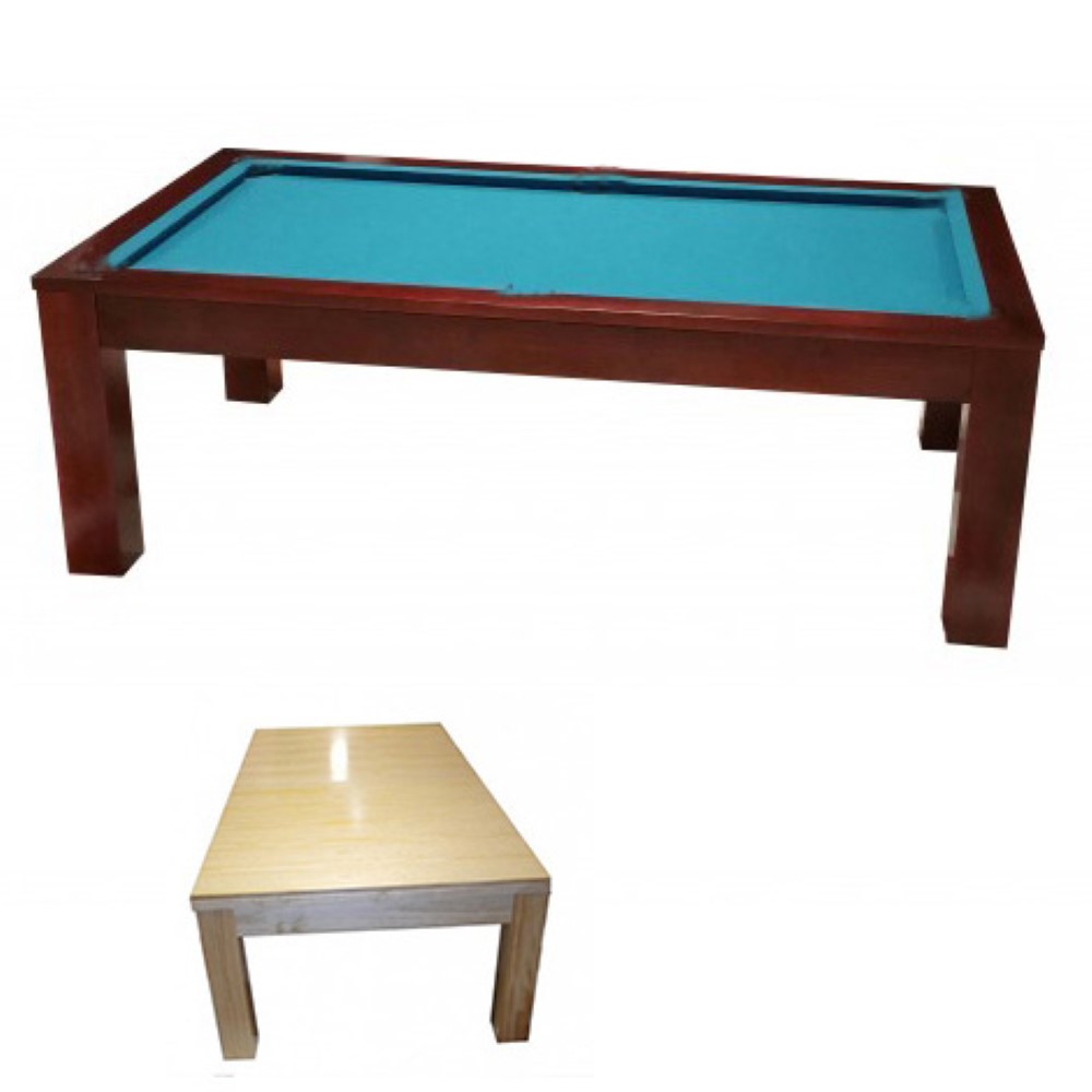 Billar Americano Convertible Carambola Modelo Esparta + Tapa 5-6-7 ft