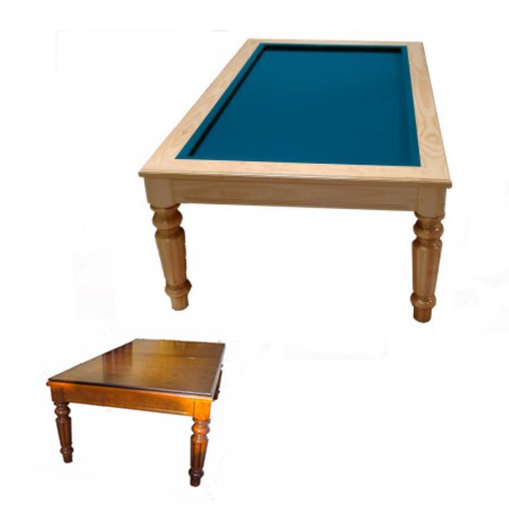 Billar Carambola Modelo Sevilla + Tapa 5-6-7 ft