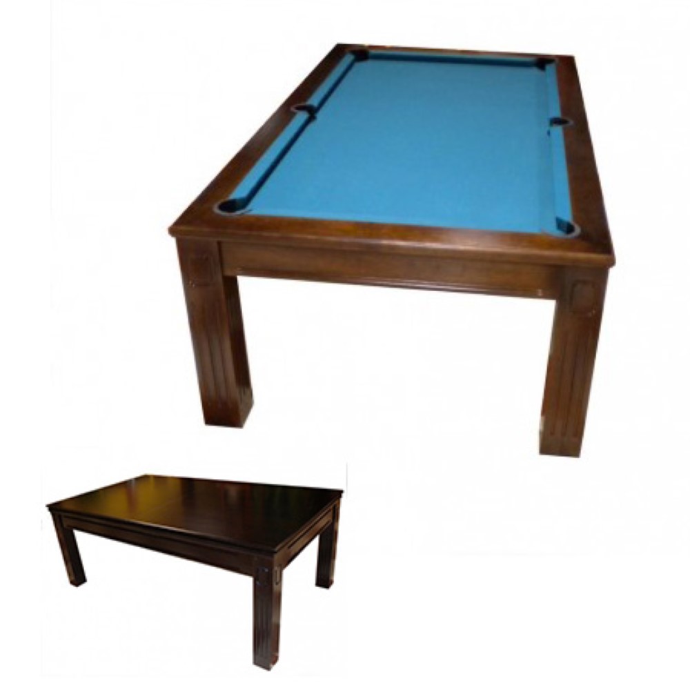 Billar Americano Modelo Cartagena + Tapa Mesa 5-6-7 ft