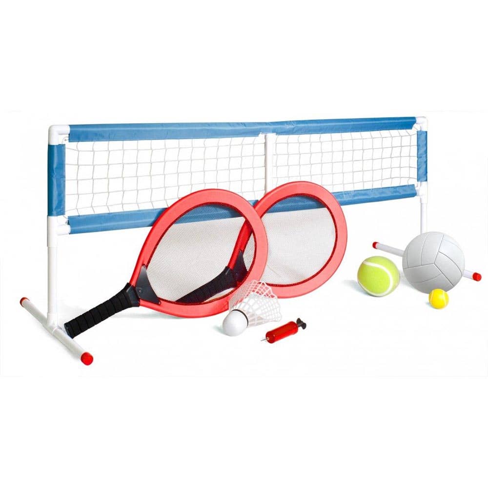 Set Raquetas, Red y Pelotas Monster Sized Racket