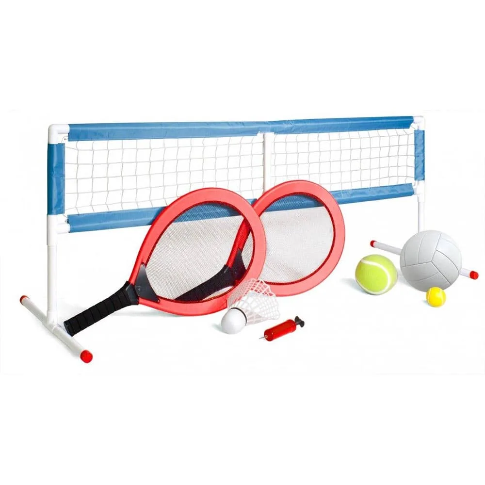 Set Raquetas, Red y Pelotas Monster Sized Racket