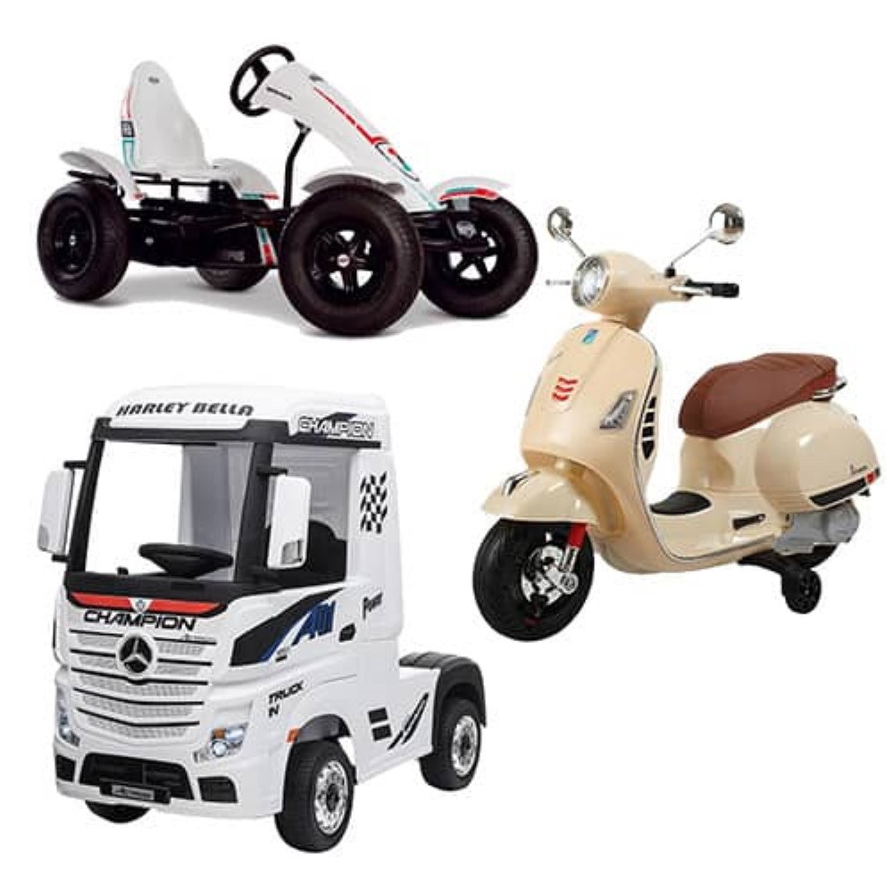 electric cars for children, electric go-karts, Berg electric cars, electric cars for children, electric motorcycle for children