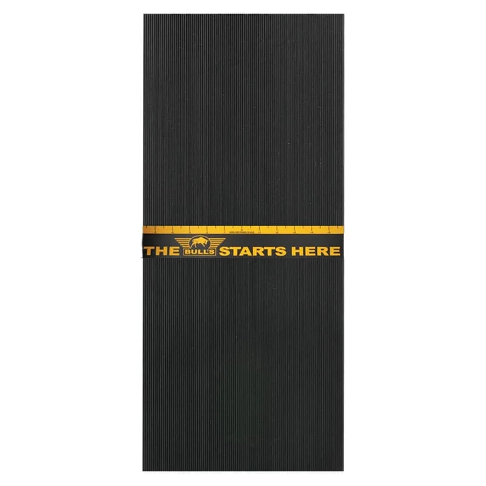  Protector Suelo Rubber Dart Mat Bulls NL 300x60 cm + Trowline Sticker 
