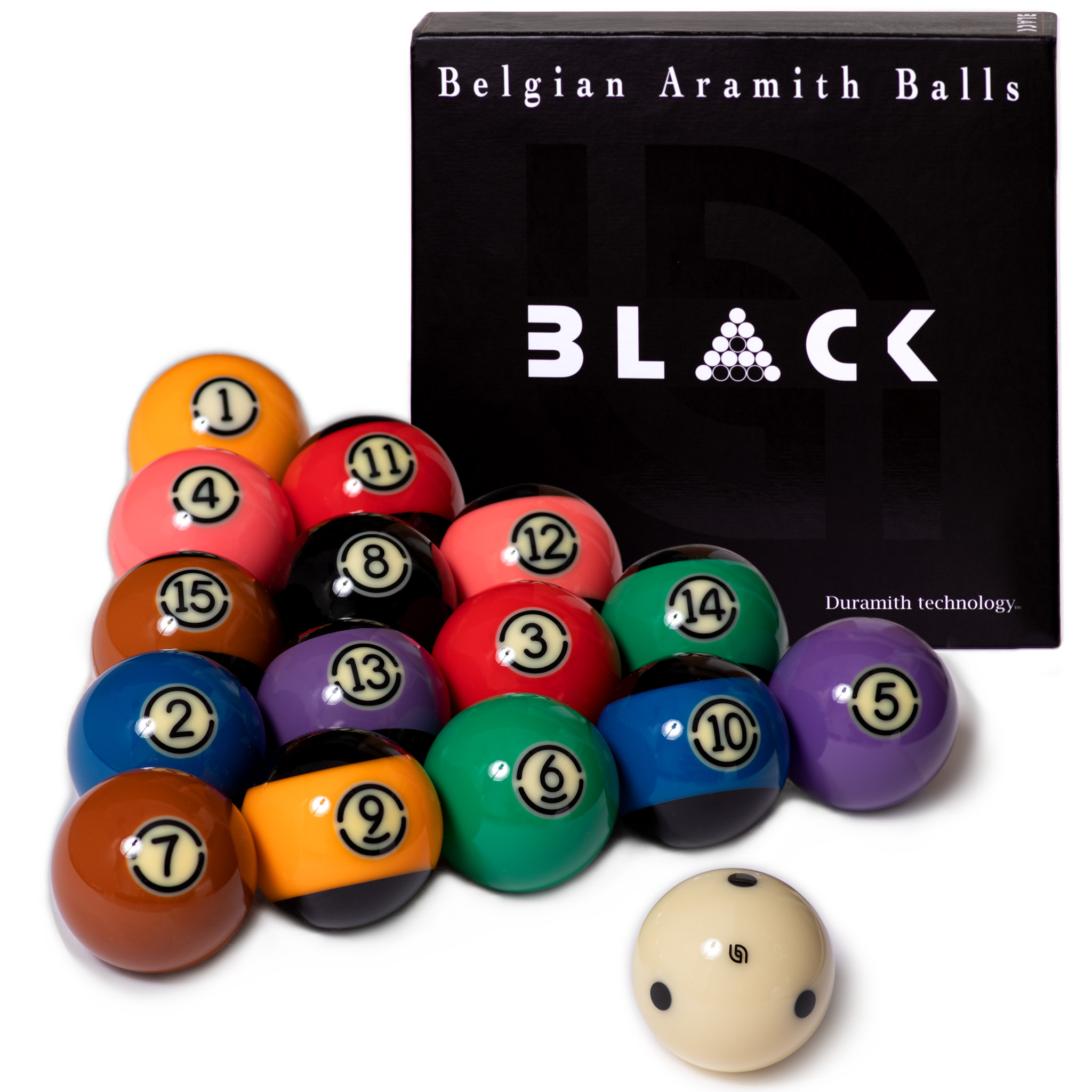 JUEGO BOLAS BILLAR ARAMITH VALUE PACK 57.2 MM.