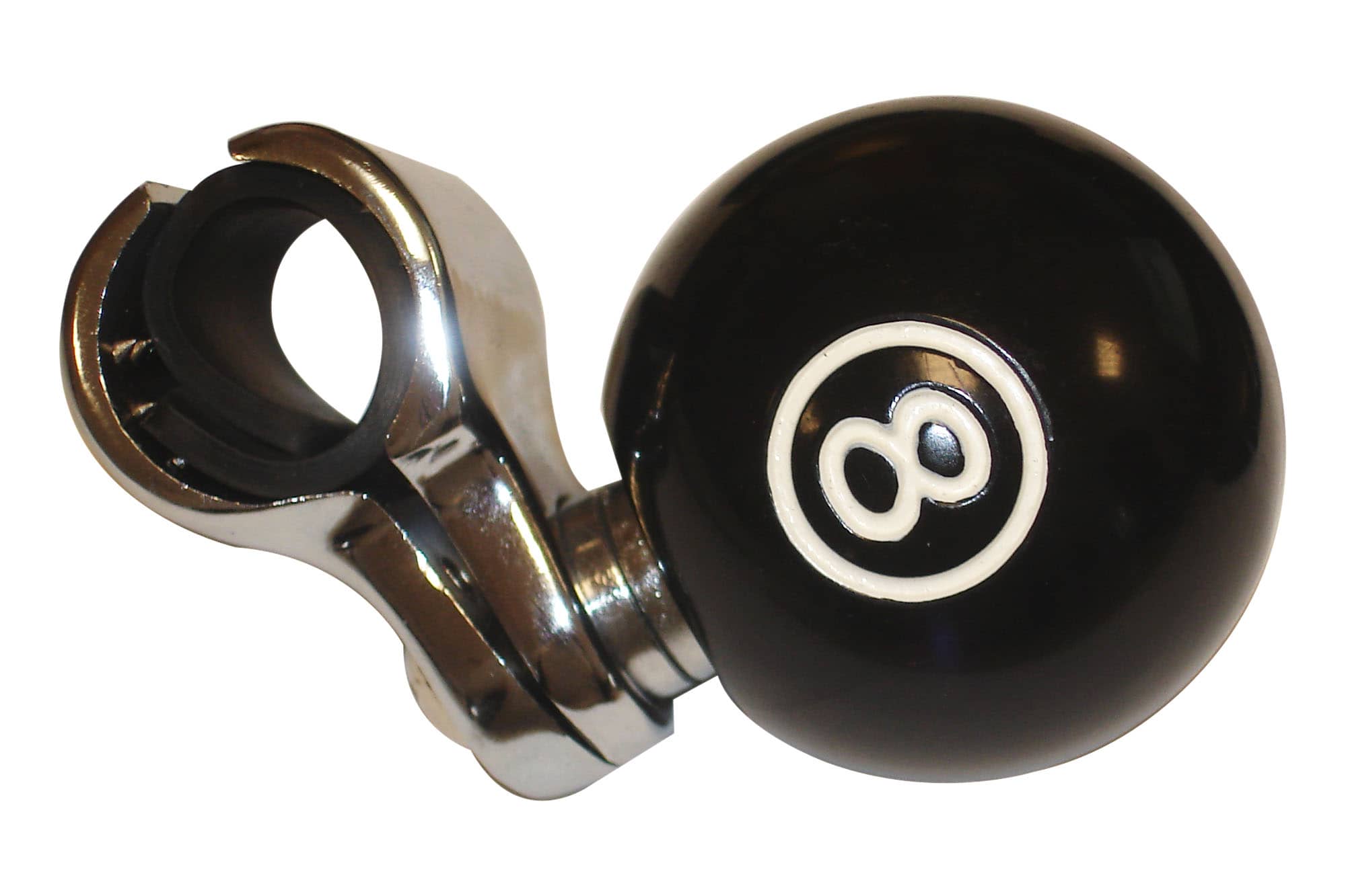 Perilla giratoria bola 8 para volante LK-8 6cm diámetro