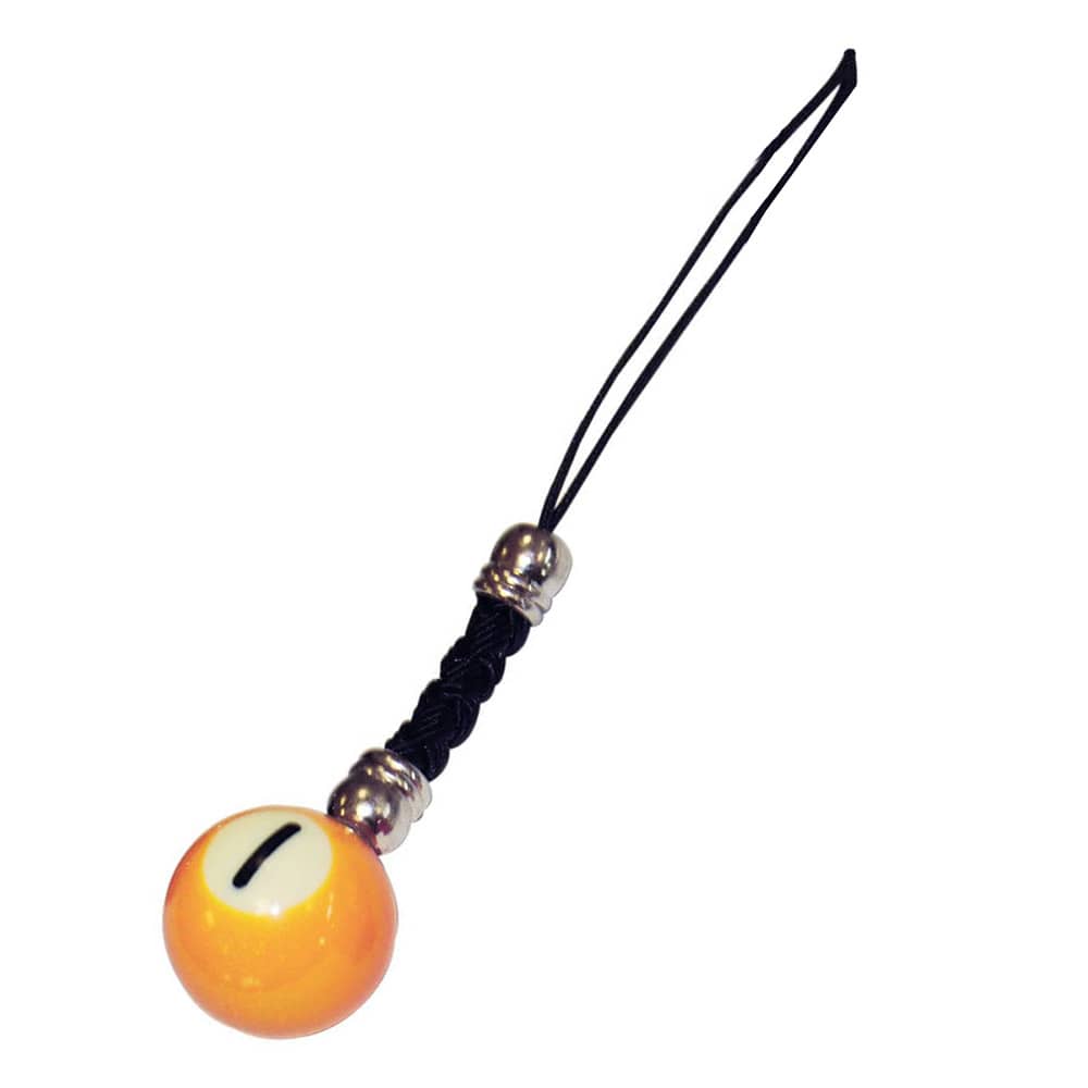 Llavero elegante bola billar número 1