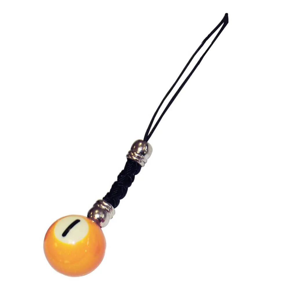 Llavero elegante bola billar número 1