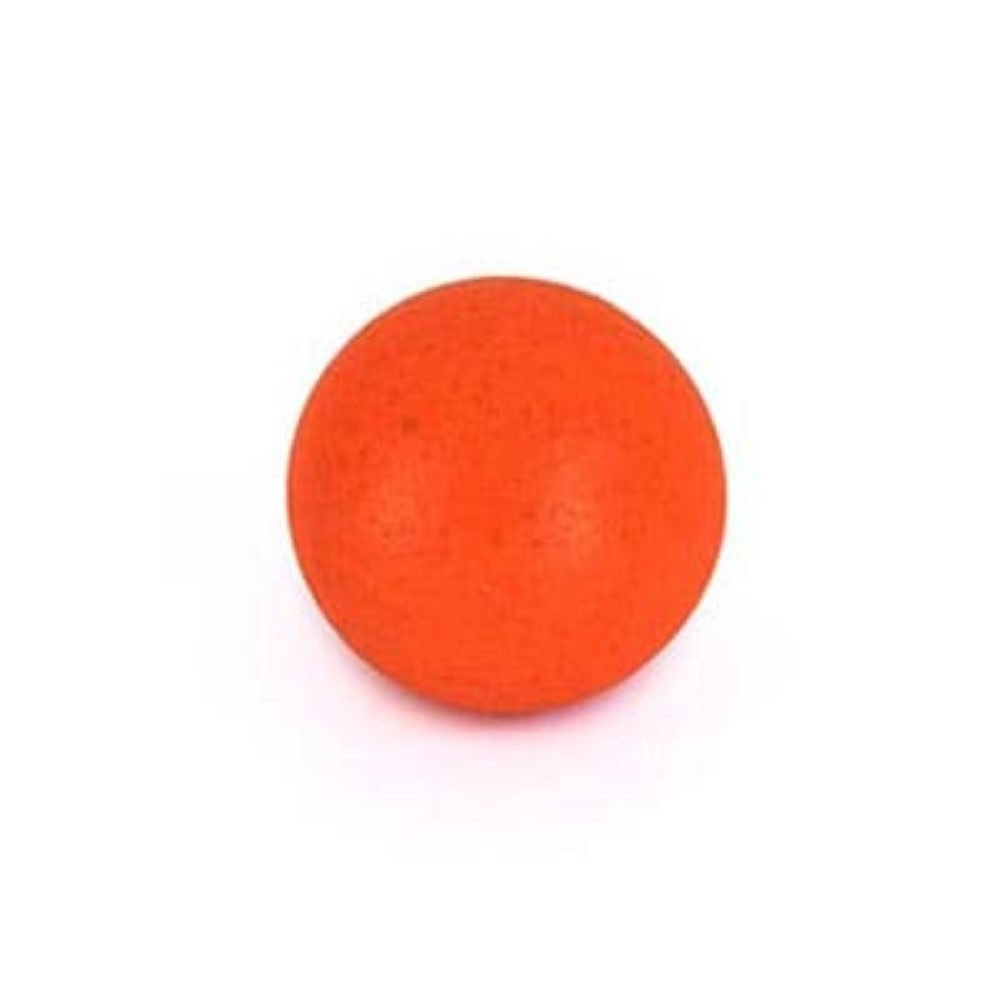 Bola futbolín de corcho silenciosa naranja neón 35mm 13gr