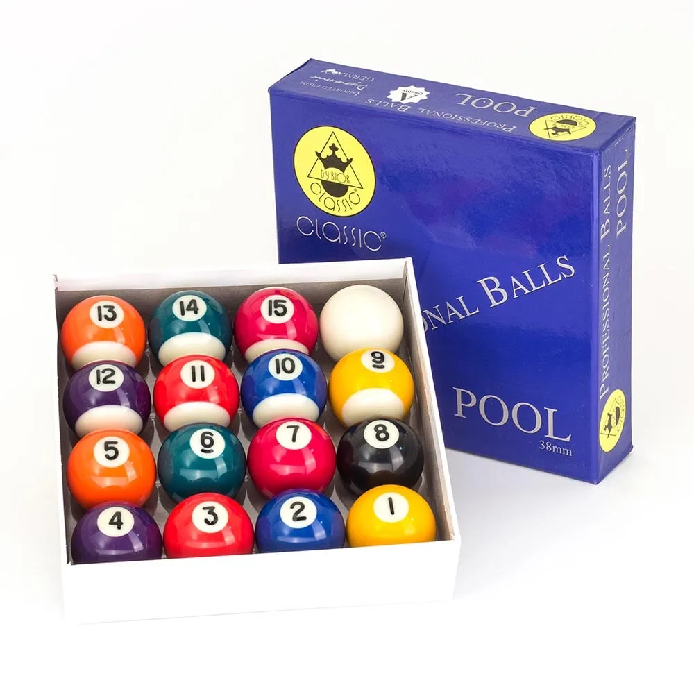 Juego de bolas billar americano Classic A-Quality 38 mm
