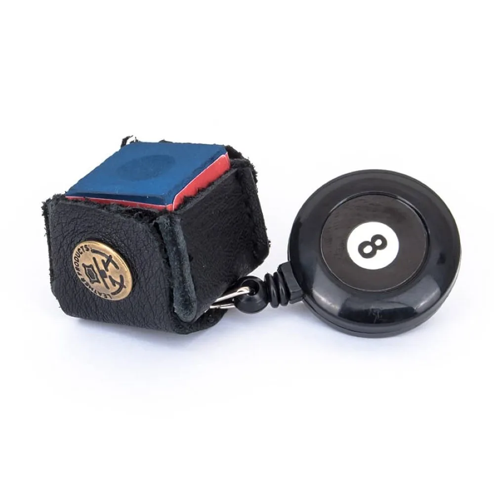 Porta tizas billar Spool Bola 8(No incluye tiza)