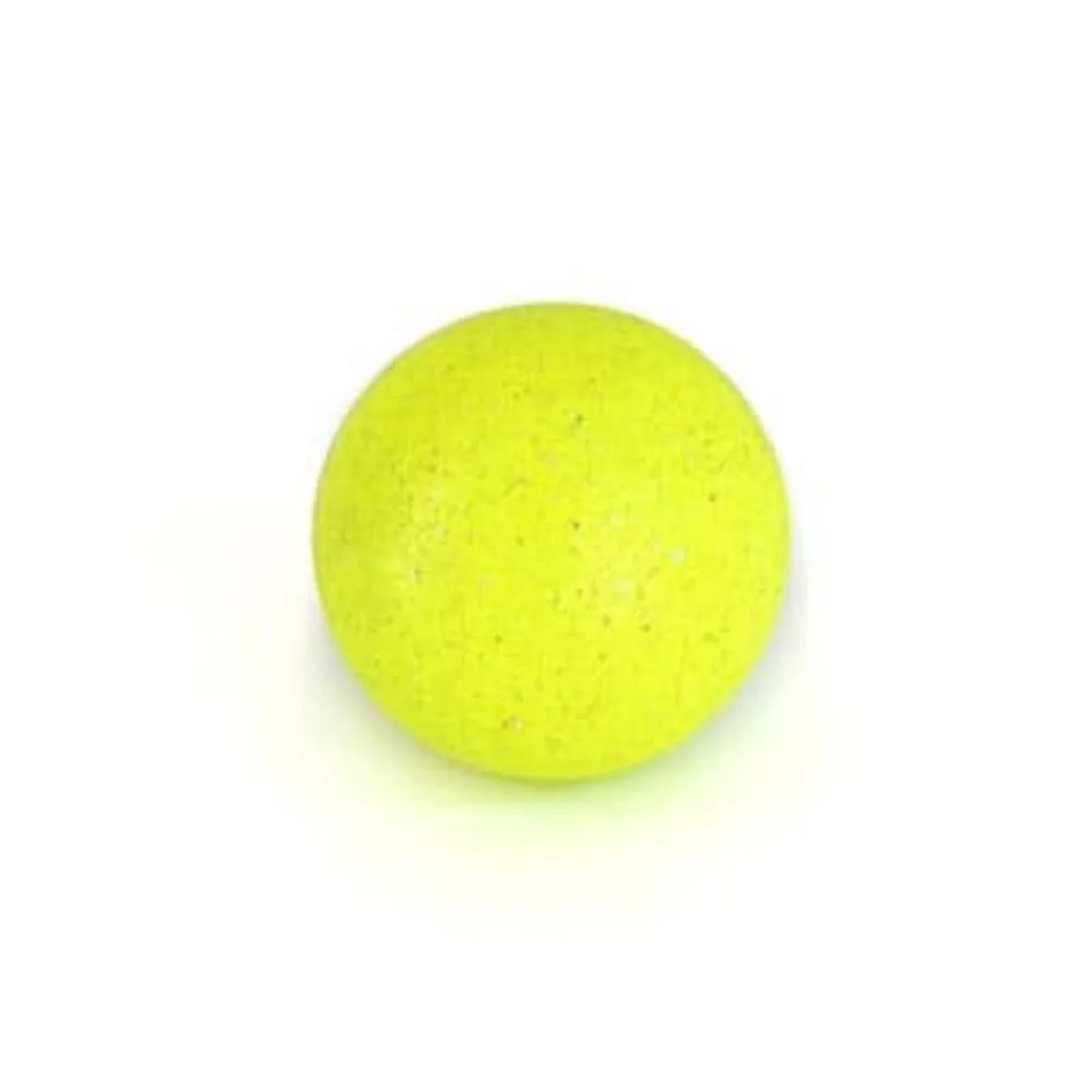 Bola futbolín de corcho silenciosa amarillo neón 35mm 13gr