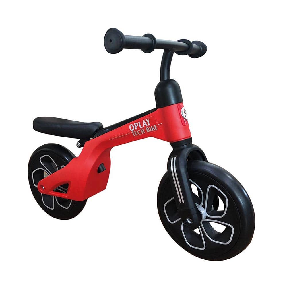 Correpasillos Qplay Tech Balance Bike Rojo
