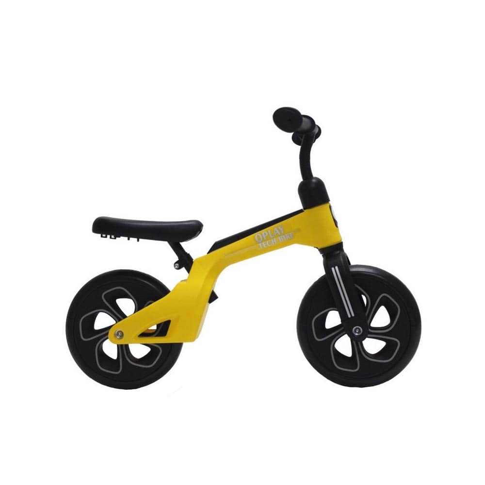 Correpasillos Qplay Tech Balance Bike Amarillo
