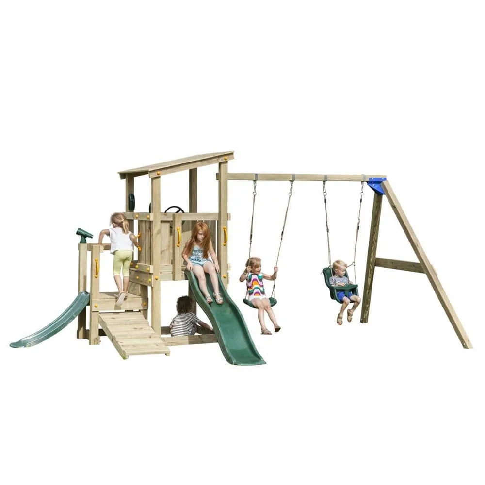 Parque infantil Masgames Cascade M con Columpio Doble
