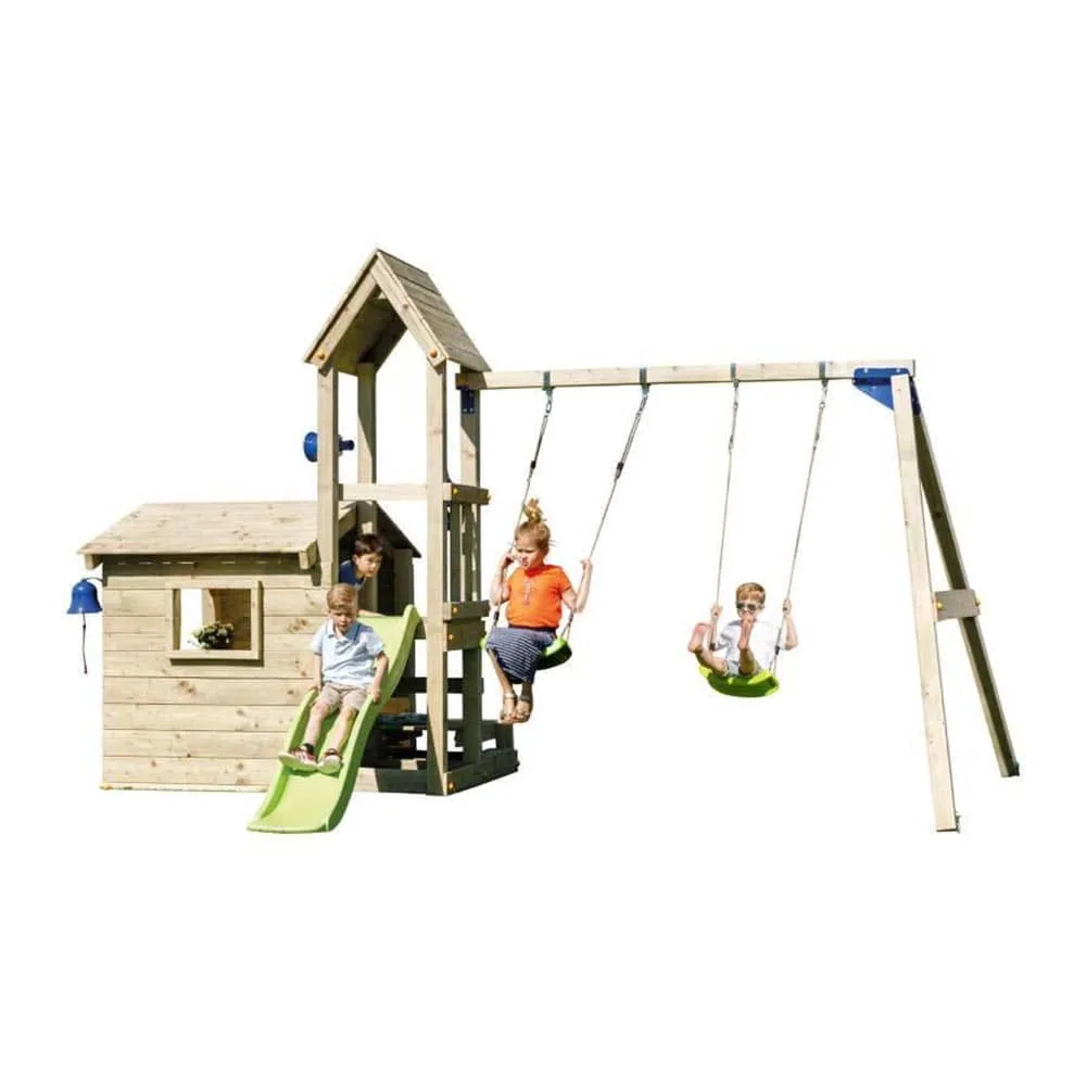 Parque infantil Masgames Lookout M con Columpio Doble