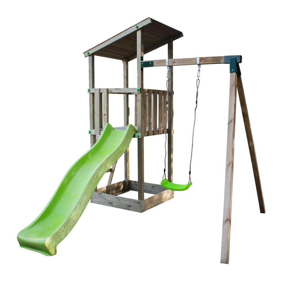 Parque infantil Masgames Talaia L con Columpio Individual