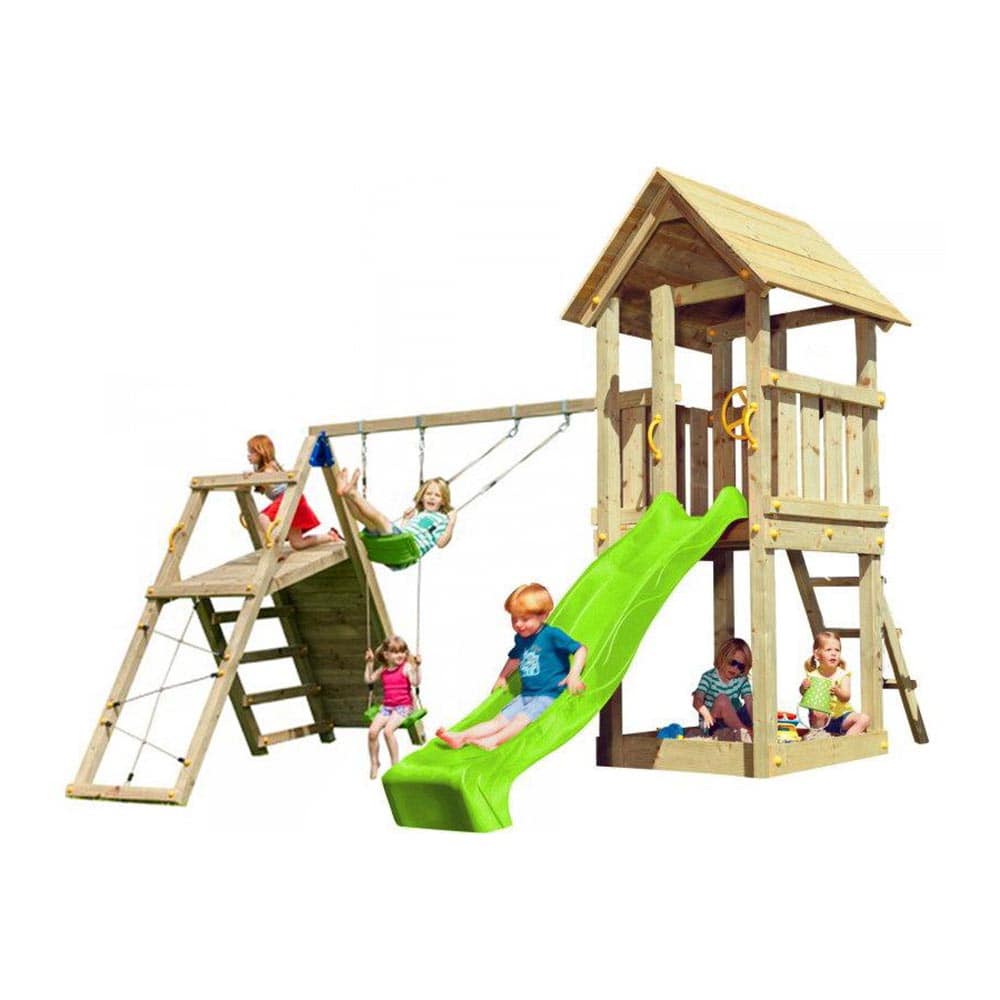 Parque infantil Masgames Kiosk L con Challenger