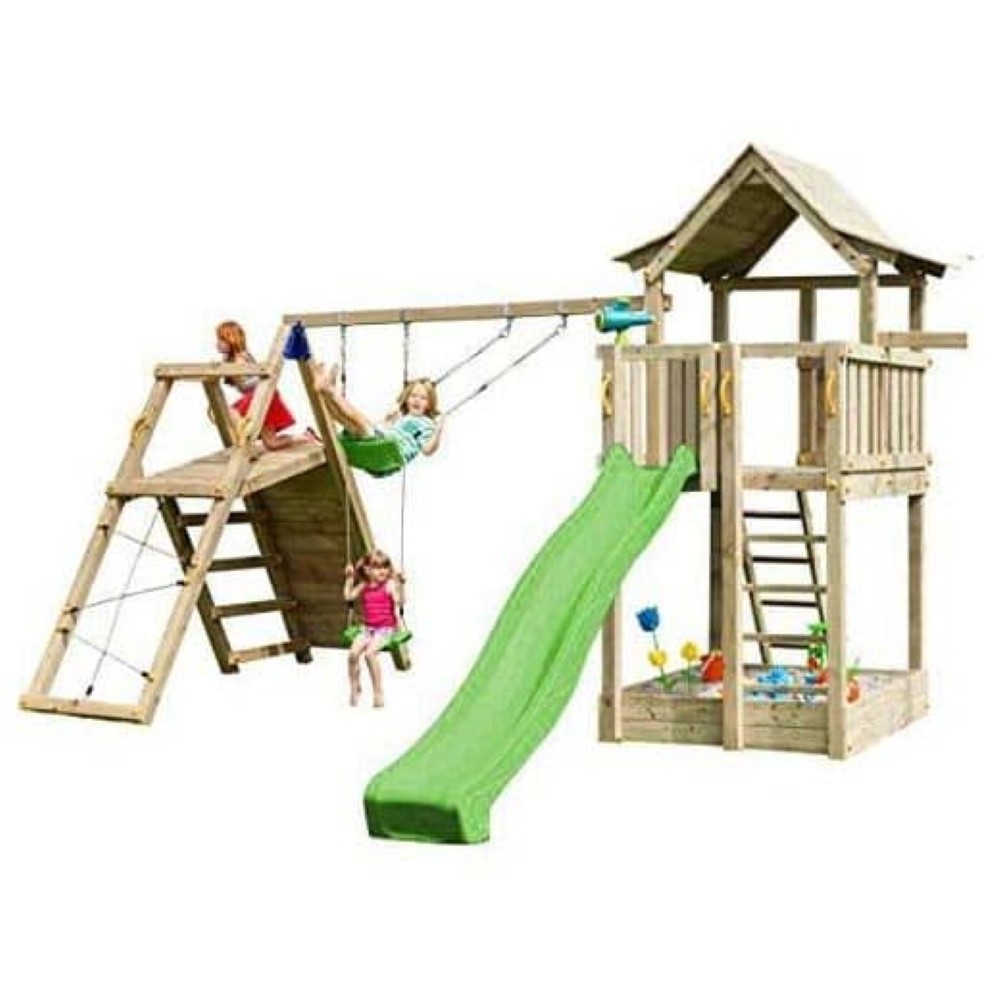Parque infantil Masgames Pagoda L con Challenger