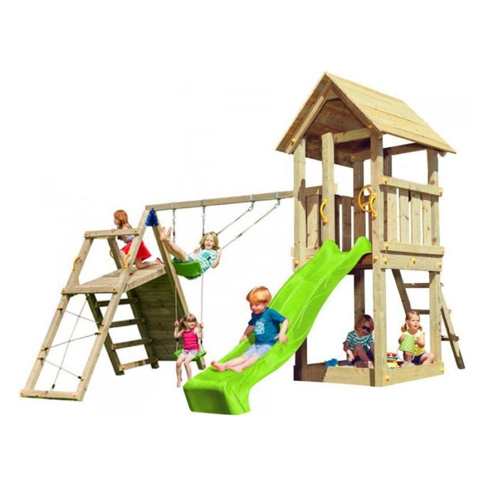 Parque infantil Masgames Kiosk XL con Challenger