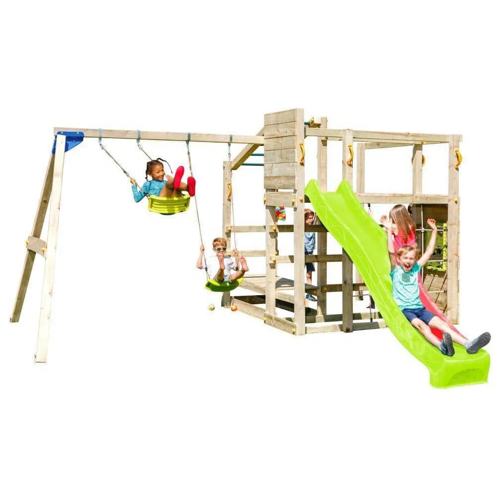Parque infantil Masgames Crossfit XL con Columpio Doble
