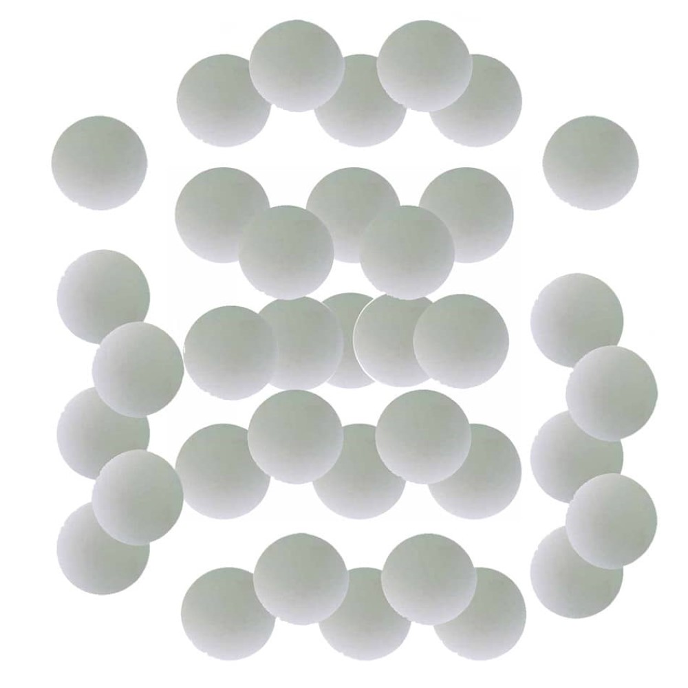 Bola futbolin nylon 19 gramos 35mm 30 unidades 41216