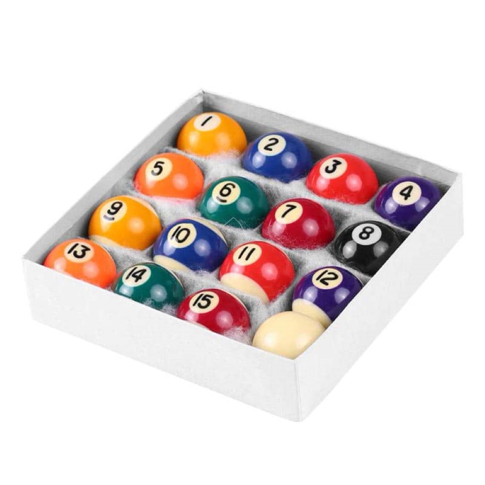 Juego de mini bolas billar americano 25mm